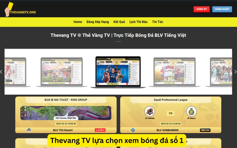 Thevang TV lựa chọn xem bóng đá số 1